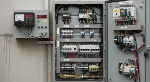 Protección contra sobretensiones en instalación eléctrica industrial